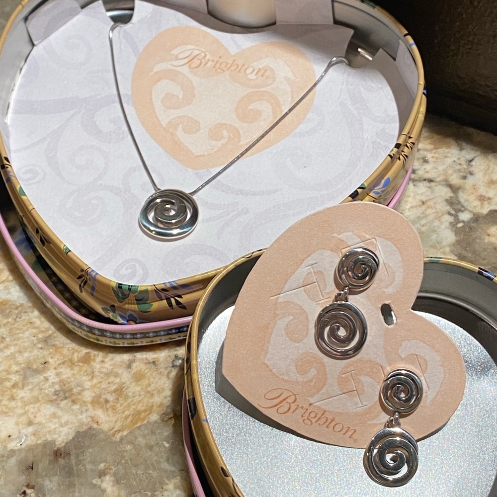 Brighton necklace and earrings set